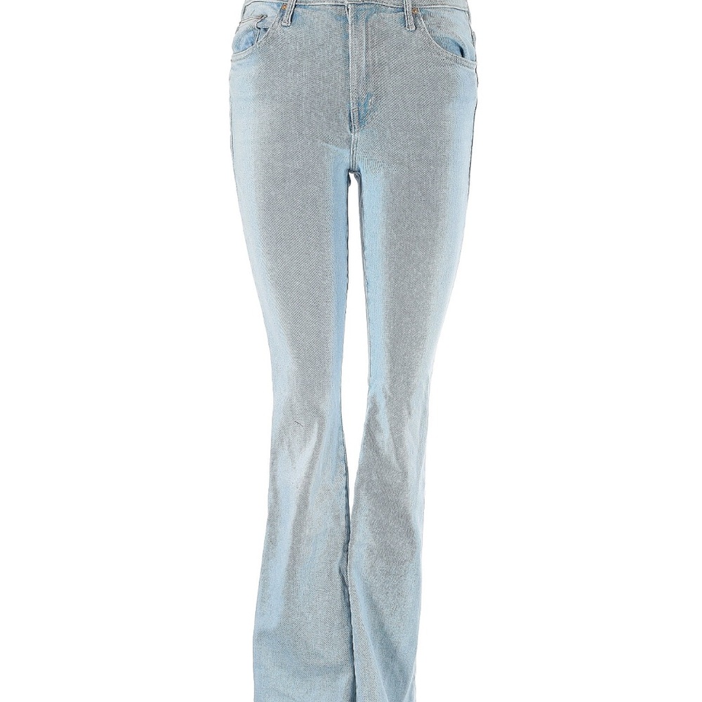 LiL MOTHER JEANS Light Blue Flare & Wide Leg Jeans. Size 26